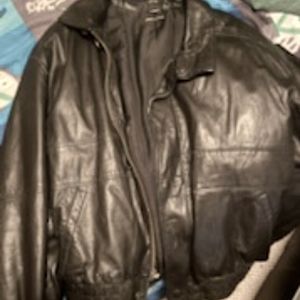 Leather jacket